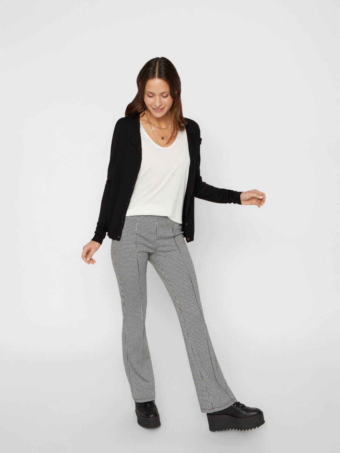 PCKAMALA Tank top - bright white